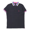 Vintagenavy Tru Trussardi Polo Shirt - mens medium