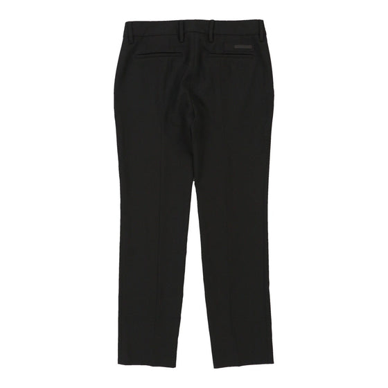 Prada Trousers - 30W UK 8 Black Polyester