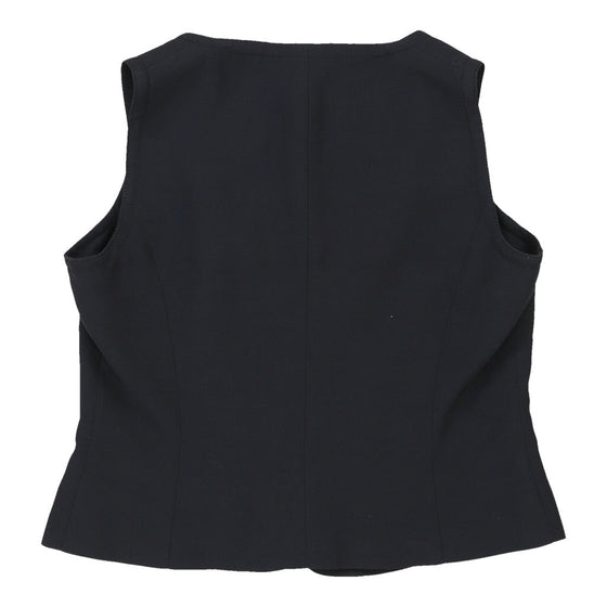 Gianfranco Ferre Waistcoat - Medium Black Cotton Blend