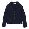 Les Copains Blazer - Medium Navy Wool