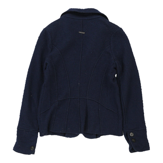 Les Copains Blazer - Medium Navy Wool