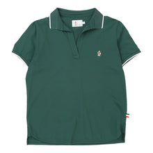  Moncler Polo Shirt - Large Green Polyester