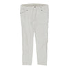 Ermanno Scervino Jeans - 32W UK 10 White Cotton