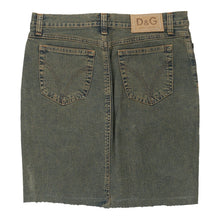  Dolce & Gabbana Mini Denim Skirt - 30W UK 10 Dark Wash Cotton