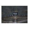 Dolce & Gabbana Mini Denim Skirt - 30W UK 10 Dark Wash Cotton