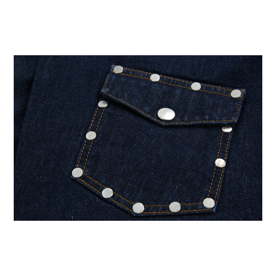 Dries Van Noten Studded Jeans - 33W UK 16 Blue Cotton