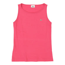  Lacoste Vest - Medium Pink Cotton