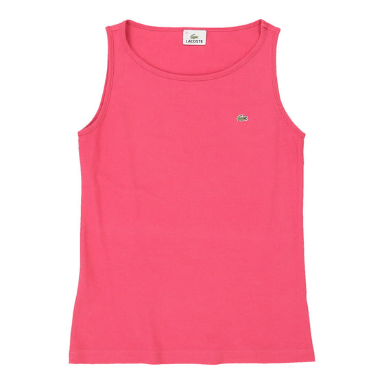 Lacoste Vest - Medium Pink Cotton