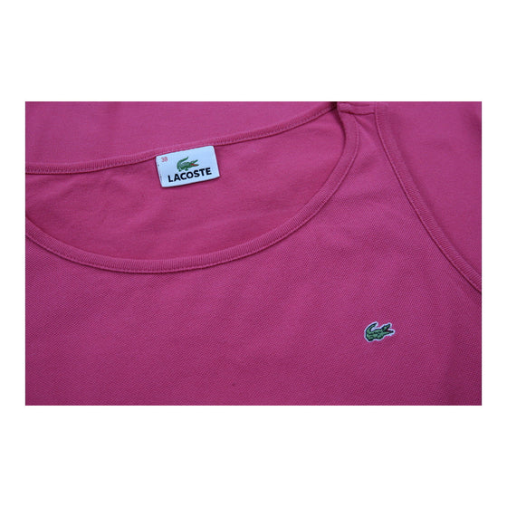 Lacoste Vest - Medium Pink Cotton