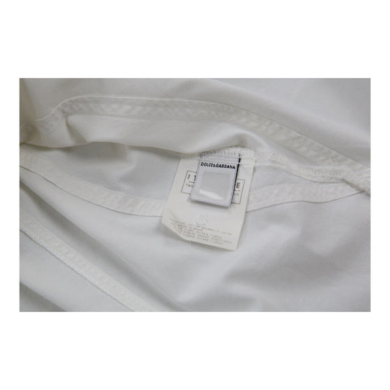 Dolce & Gabbana Shirt - Medium White Cotton