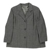 Yves Saint Laurent Coat - 2XL Grey Wool Blend