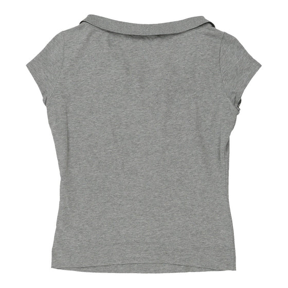 Love Moschino Top - Small Grey Cotton