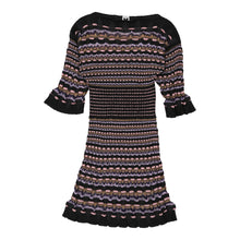  Missoni Sheer Jumper Dress - Small Black Cotton Blend