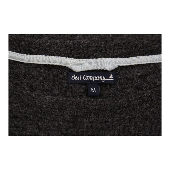 Best Company Sweatshirt - Medium Grey Polyester Blend