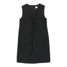  Valentino Midi Dress - Medium Black Wool Blend