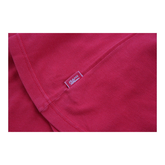 Les Copains Polo Shirt - XL Pink Cotton