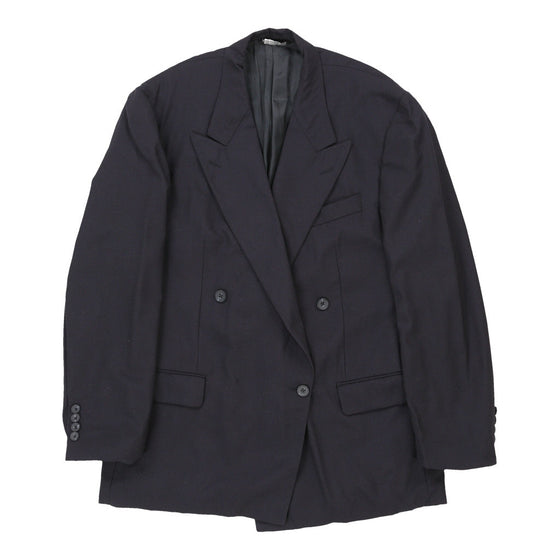 Vintage navy Aquascutum Blazer - mens medium