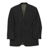 Vintage black Aquascutum Blazer - mens medium