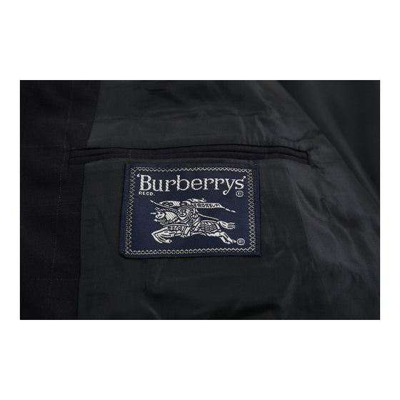 Vintage black Burberry Blazer - mens xx-large