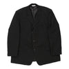 Vintage black Versini Blazer - mens xx-large