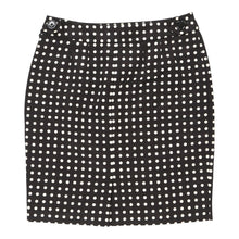  Yves Saint Laurent Polka Dot Skirt - 32W 21L Black Cotton