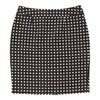 Yves Saint Laurent Polka Dot Skirt - 32W 21L Black Cotton