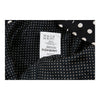 Yves Saint Laurent Polka Dot Skirt - 32W 21L Black Cotton