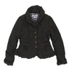 Cavalli Class Jacket - Medium Black Polyester Blend