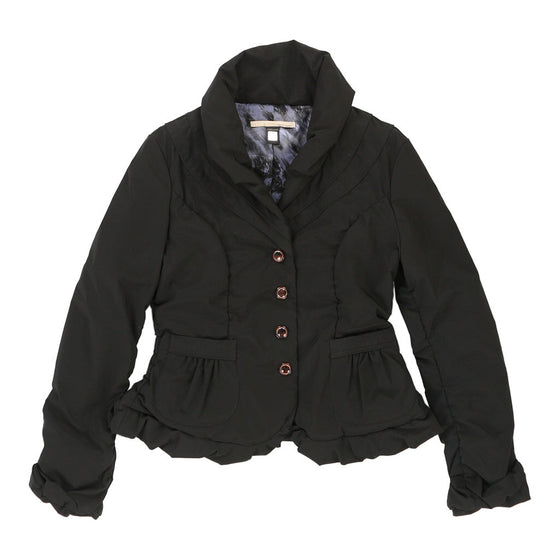 Cavalli Class Jacket - Medium Black Polyester Blend