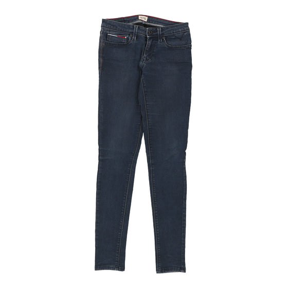 Hilfiger Denim Skinny Fit Jeans - 26W UK 4 Blue Cotton