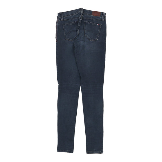 Hilfiger Denim Skinny Fit Jeans - 26W UK 4 Blue Cotton