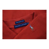 Vintage orange Ralph Lauren Long Sleeve Polo Shirt - mens medium