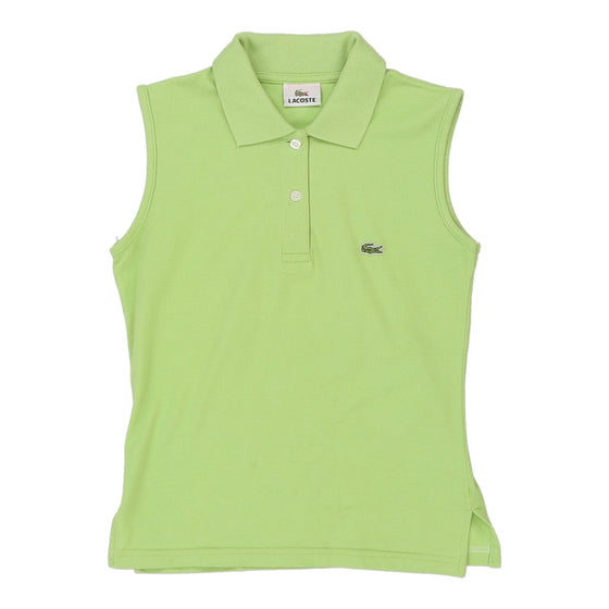 Lacoste Polo Top - XS Green Cotton