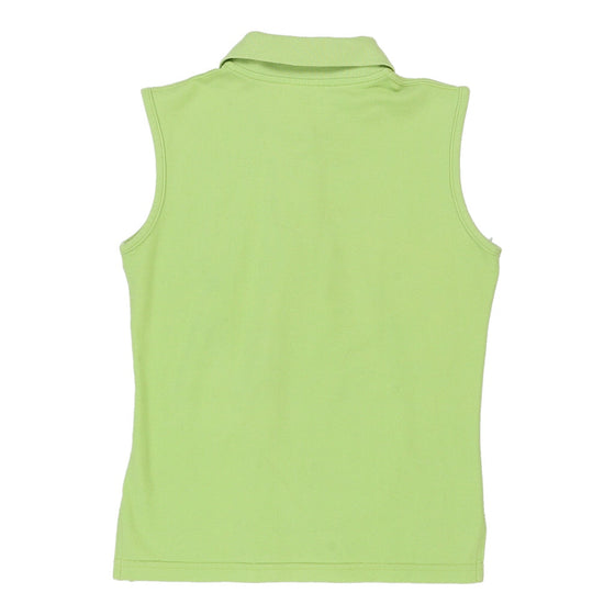 Lacoste Polo Top - XS Green Cotton