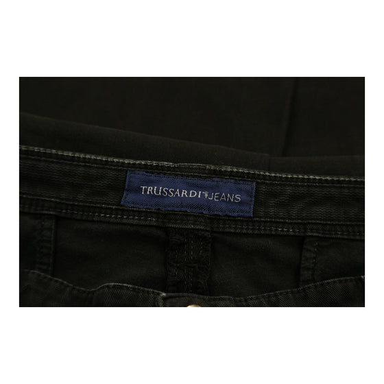 Vintage black Trussardi Jeans - mens 37" waist