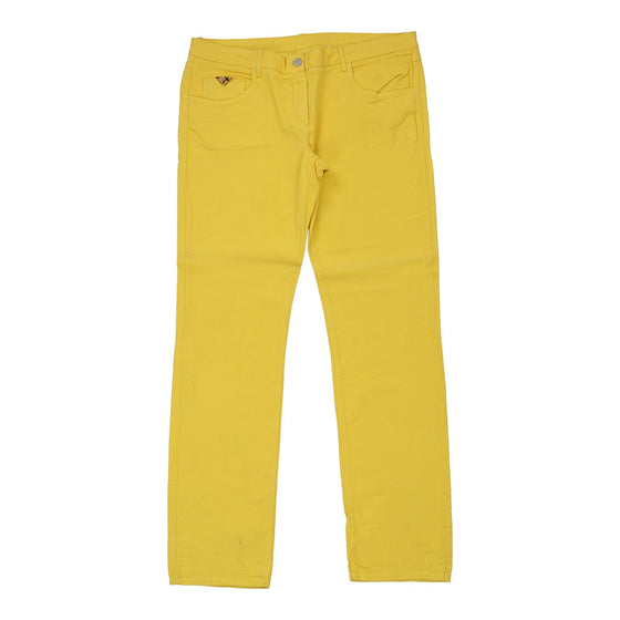 Vintage yellow Napapijri Jeans - mens 36" waist