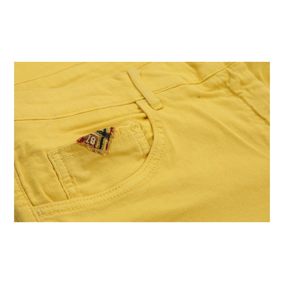 Vintage yellow Napapijri Jeans - mens 36" waist