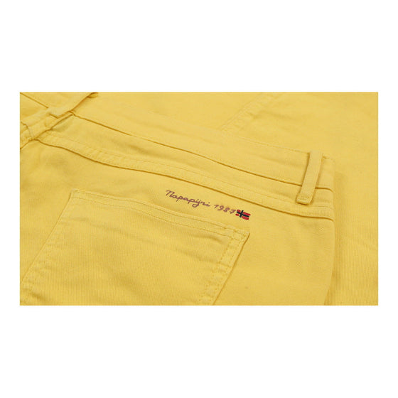 Vintage yellow Napapijri Jeans - mens 36" waist