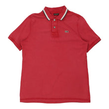  Vintage red Napapijri Polo Shirt - mens medium