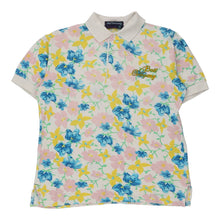  Best Company Floral Polo Shirt - Medium White Cotton