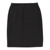 Gianfranco Ferre Midi Pencil Skirt - 32W UK 12 Black Cotton