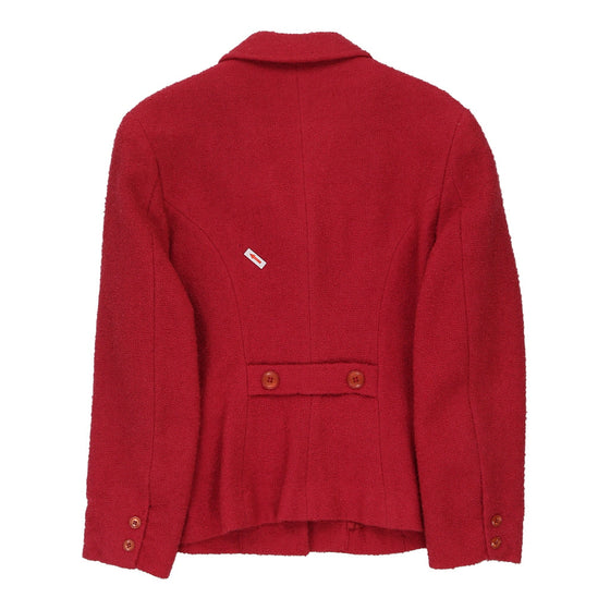 Kenzo Jungle Blazer - Medium Red Wool