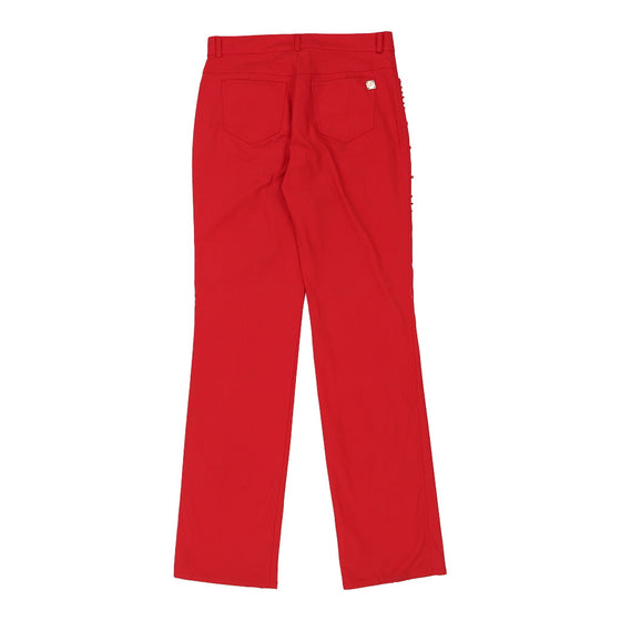 Roccobarocco Jeans - 30W UK 10 Red Cotton