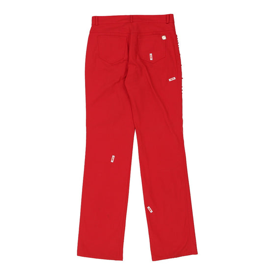 Roccobarocco Jeans - 30W UK 10 Red Cotton