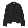 Byblos Blazer - Medium Black Cotton Blend