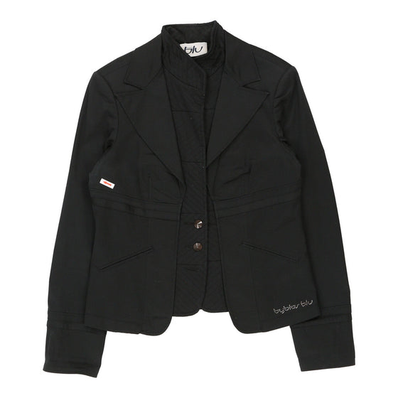 Byblos Blazer - Medium Black Cotton Blend