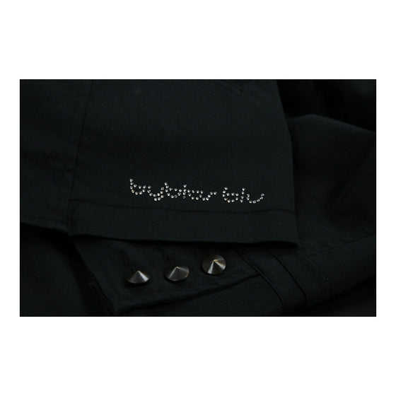 Byblos Blazer - Medium Black Cotton Blend