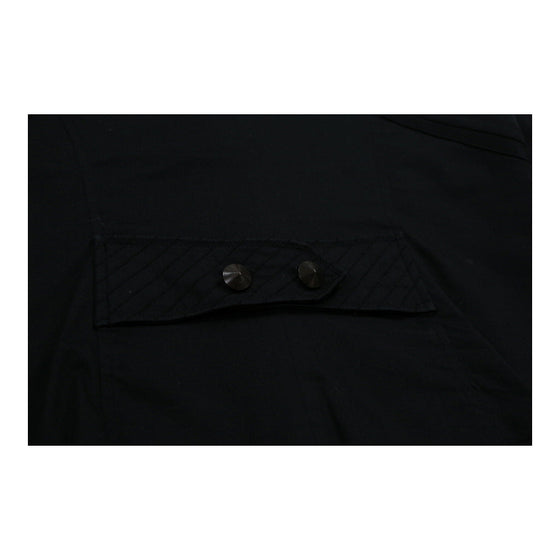 Byblos Blazer - Medium Black Cotton Blend