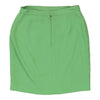 Kenzo Mini Pencil Skirt - 28W UK 8 Green Wool