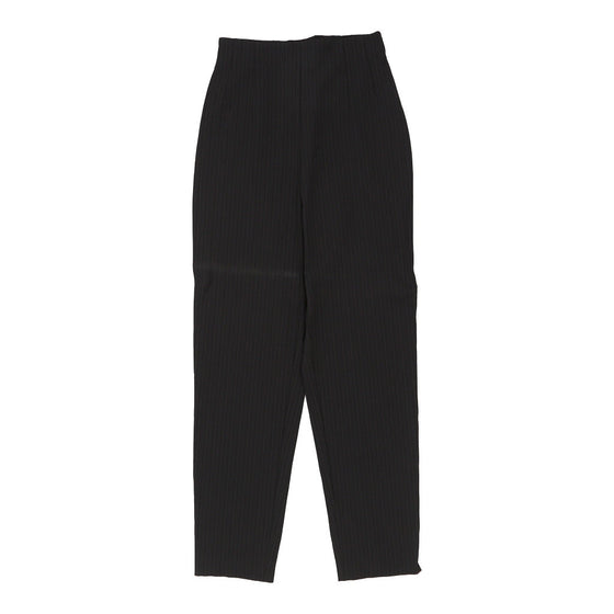 Escada Trousers - 26W UK 6 Black Cotton